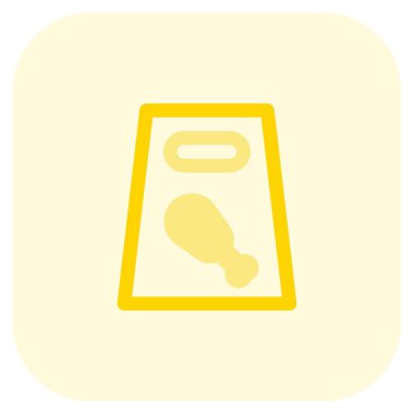 Bir çanta dolusu kızarmış tavuk.