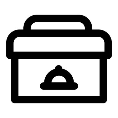 Lezzetli paket servis yemekleri kutuyla kaplı..