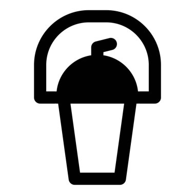 İçecek, tek kullanımlık içeceklere doldurulmuş.