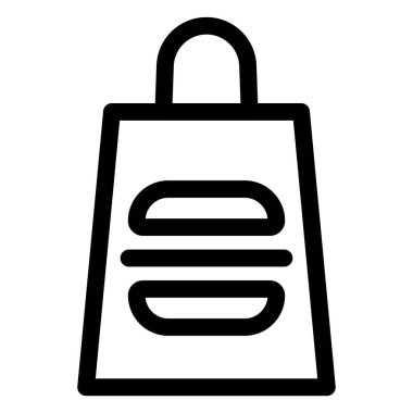 Paket içinde paket burger.