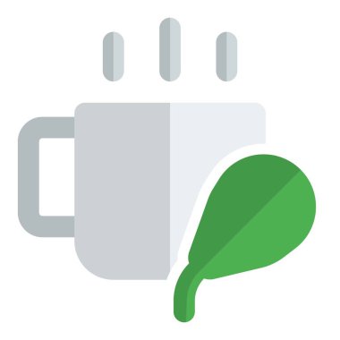 Yerba mate çay hattı simgesi seti