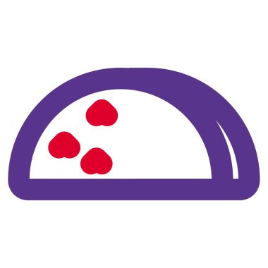 Lezzetli dolgulu taco yakın plan..