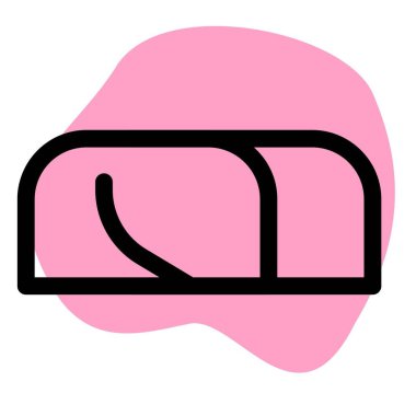 Bir somun sağlıklı çavdar ekmeği.