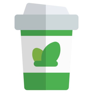 Buzlu çay ışığı simgesi seti