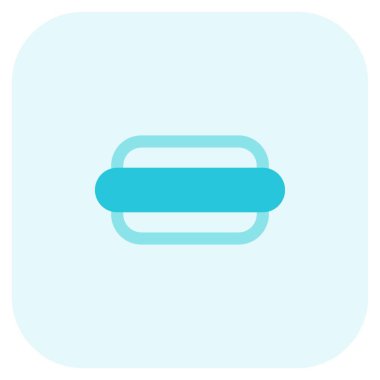 Atıştırmalık olarak servis edilen lezzetli sosisli sandviç..