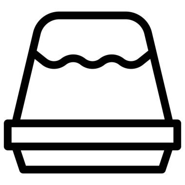 Lezzetli damlayan şuruplu konsantre süt pudingi..