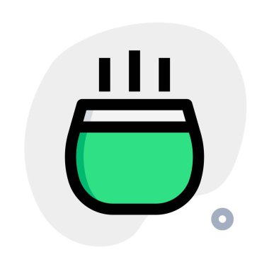 Pu-erh çay hattı simgesi seti