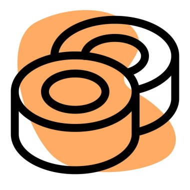 Suşi, nefis bir Japon yemeğidir..