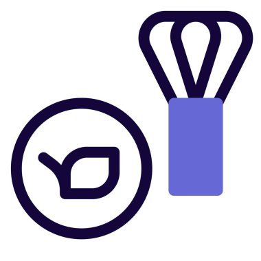 Bambu kibrit öğütücü dış hat simgesi seti