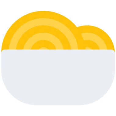 Meşhur spagetti kasede servis edilir..