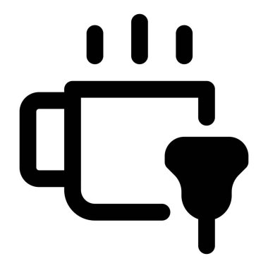 Pau d arco çay ana hatları simge seti