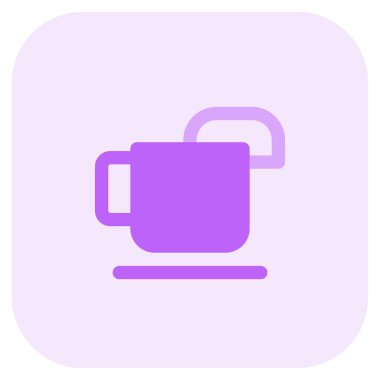 Süslü limon çayı taslak simgesi seti