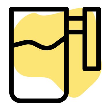 Pu-erh çay ana hatları simgesi seti