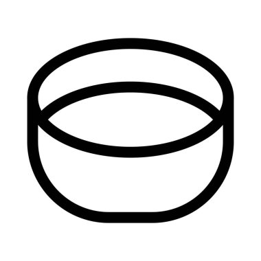 Geleneksel kase çizgisi simgesinde çay