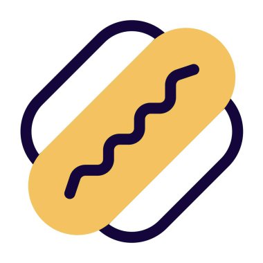 Sosis soslu çörek..