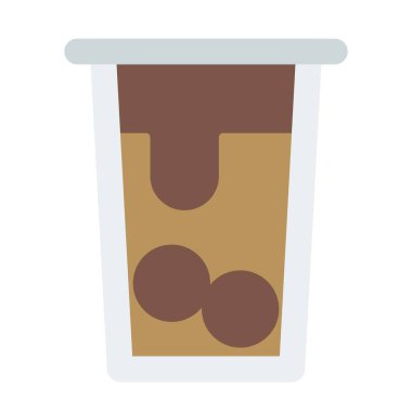 Tek kullanımlık bardakta nefis köpüklü çay..