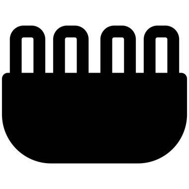 Cevapi, kızarmış sosis ve ekmek..