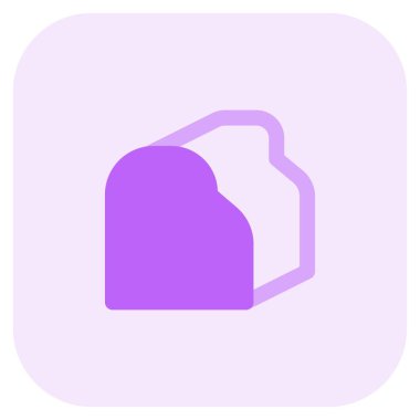 Slice of pane di matera eaten as snack