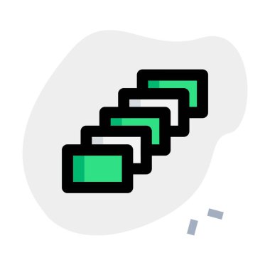 Panelle di ceci, popular street food of Italy.