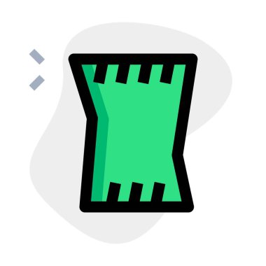 Traditional italian fried bread with crispy crust.