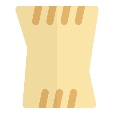 Traditional italian fried bread with crispy crust.