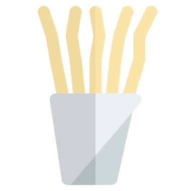 Delicious baked grissini torinesi dipping sticks.