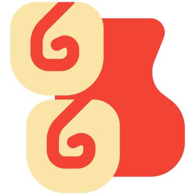 Spicy meat rolls wrapped, braciole.