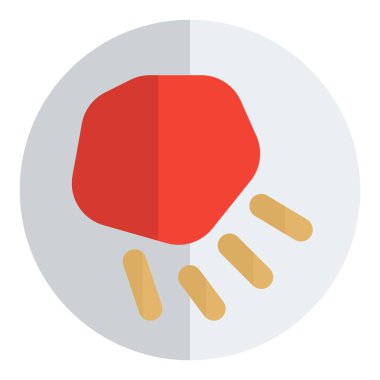 Italian delicious baccala made with chickpeas