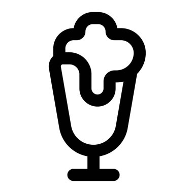 Granita, dripping flavorful sorbet dessert.