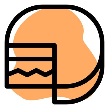 Part taken from heavy topped muffuletta wrap.