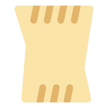 Traditional italian fried bread with crispy crust.