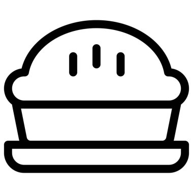 Delicious and sweet homemade chestnut pie.