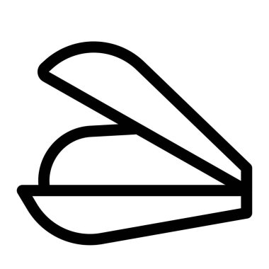 Closeup of delicious steamed mussels.