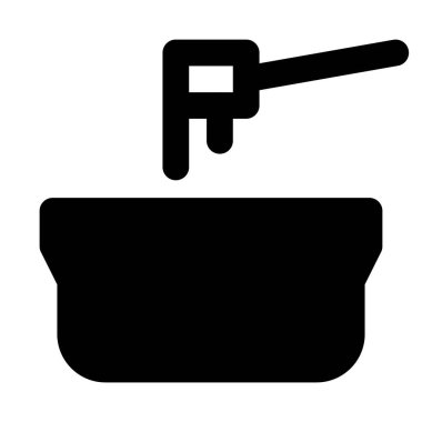 Swiss melted cheese dish in pot.