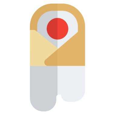 Delicious cherry and cream siciliano cannolo.