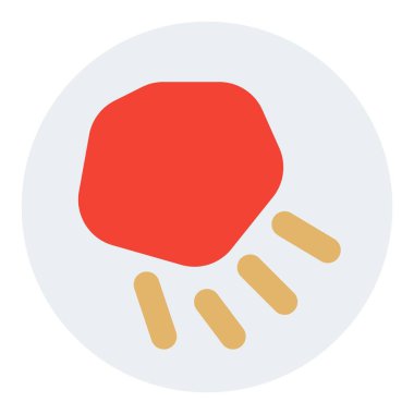 Italian delicious baccala made with chickpeas