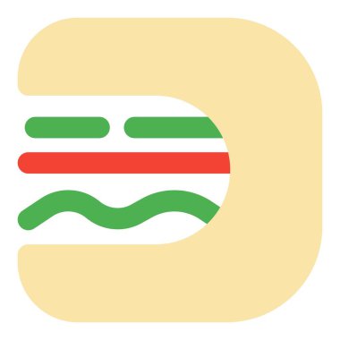 Muffuletta wrap filled with salami and veggies.