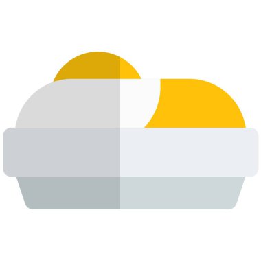 Nutritious acquacotta soup served in metal pot.