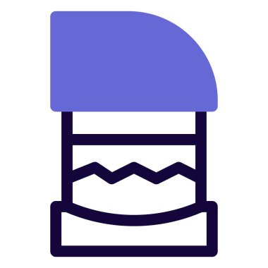 Delicious stuffed salami muffuletta wrap.