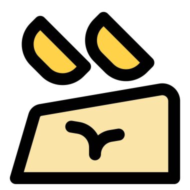 Freshly garnished nasello al forno fish cuisine.