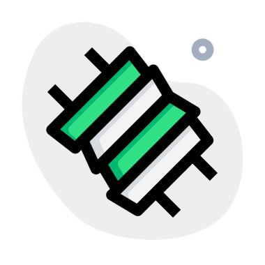 Spiedini di anguilla meat being grilled