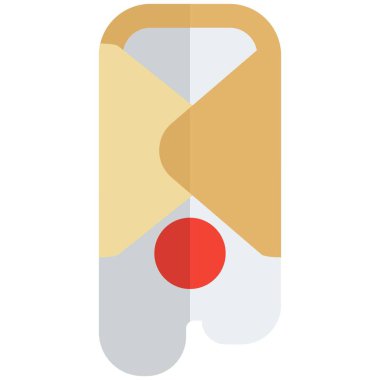 Traditional pastry filled with sweet cream