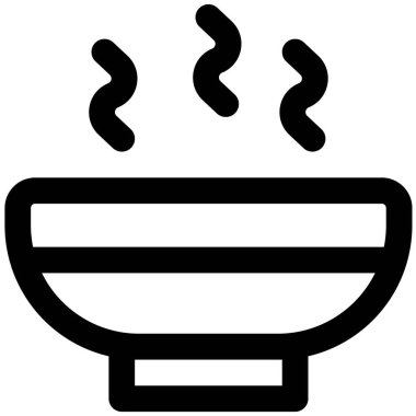 Bowl of hot acquacotta soup.