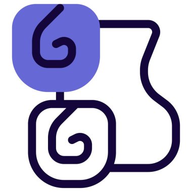 Spicy meat rolls wrapped, braciole.