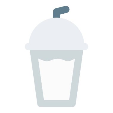 Delicious granita juice in takeaway cup.