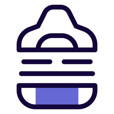 Crunchy hard crust Italian michetta snack.