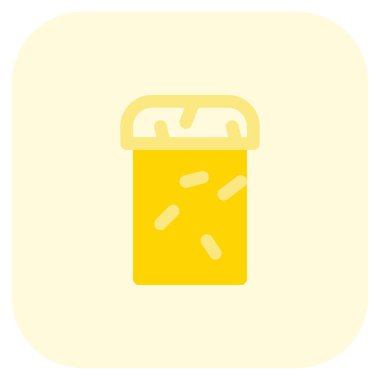 Sweet flavored panettone served as snack