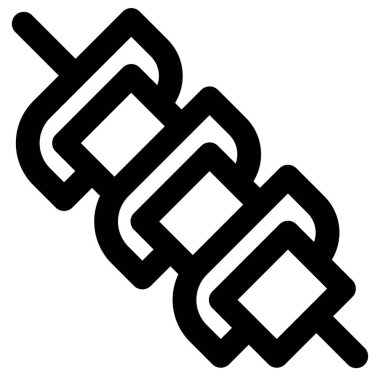 Hot and spicy spiedini di anguilla served