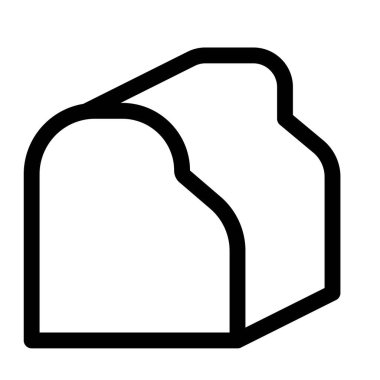 Slice of pane di matera eaten as snack