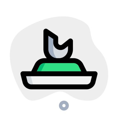 Risotto ai gamberoni served hot as meal